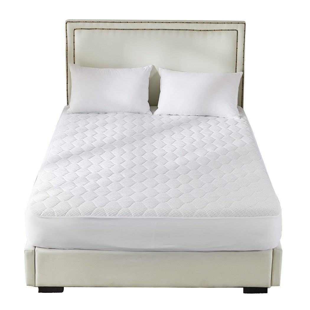 Dreamz Mattress Protector Topper Bamboo Queen-1910112876664852480