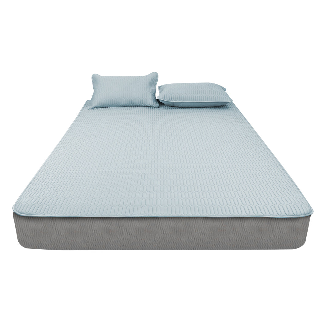 DreamZ Latex Cooling Bed Sheet Set Fitted 3PCS Queen-1954802918150508544