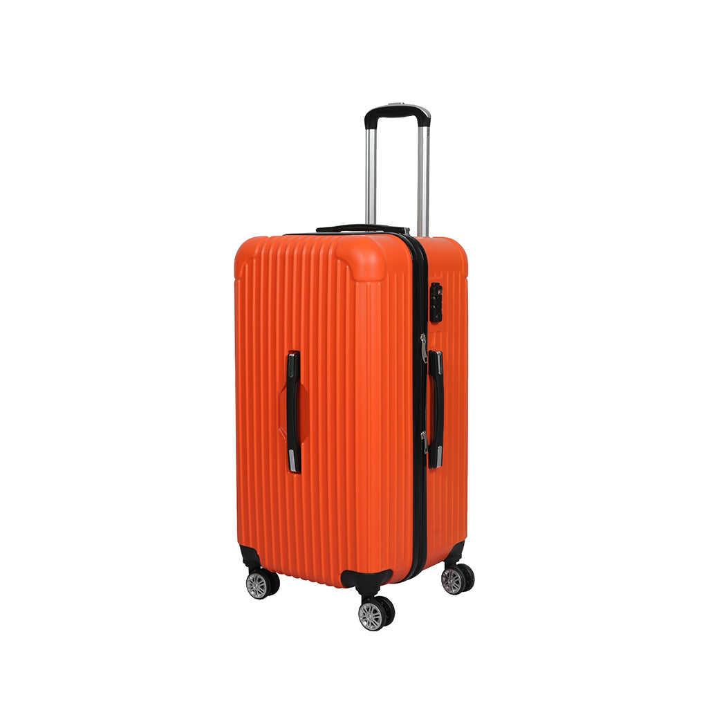 Slimbridge 28"Trunk Luggage Travel Suitcase Orange 28 inch-1910112842942648320