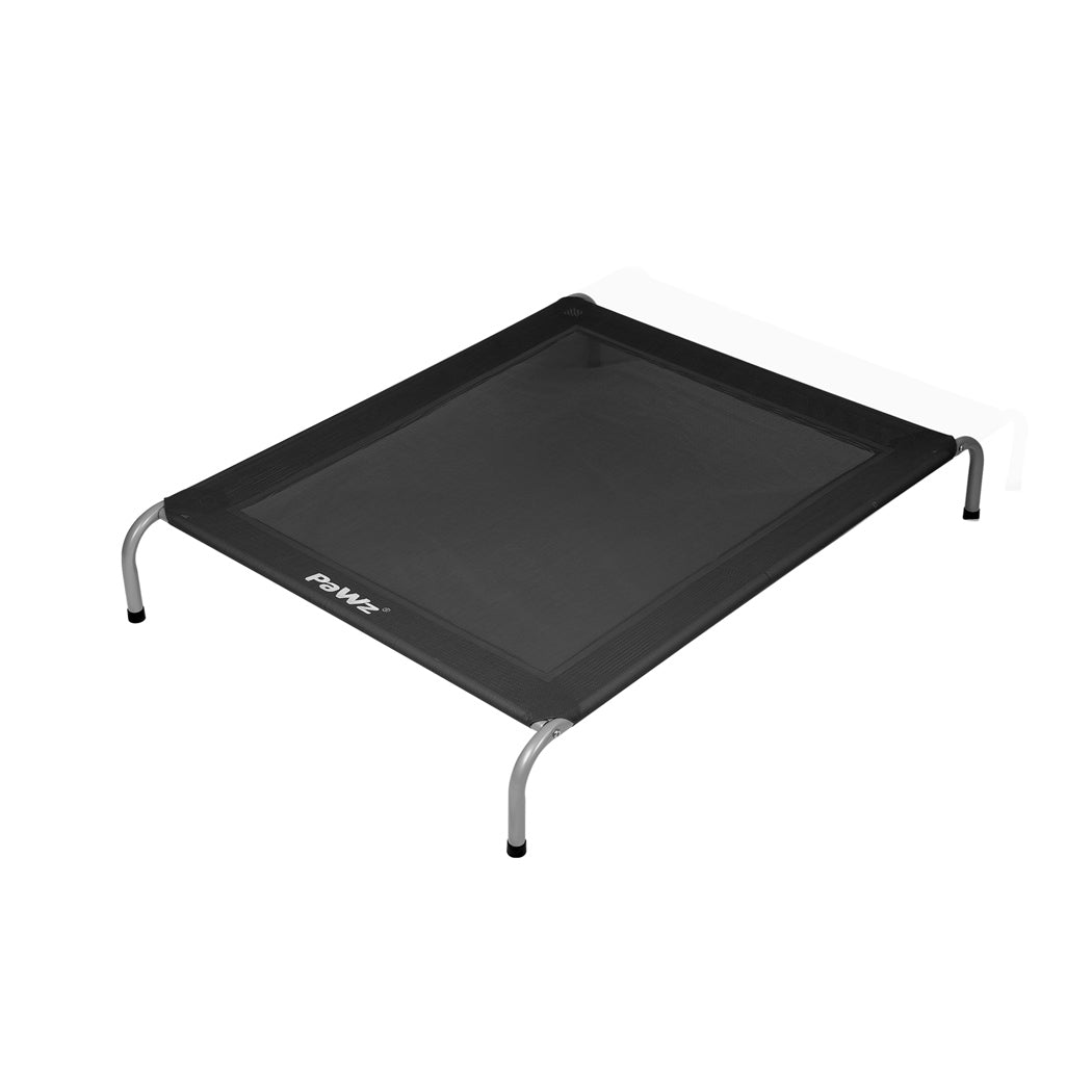 PaWz Elevated Trampoline Pet Bed Dog M Black Medium-1954802573806538752