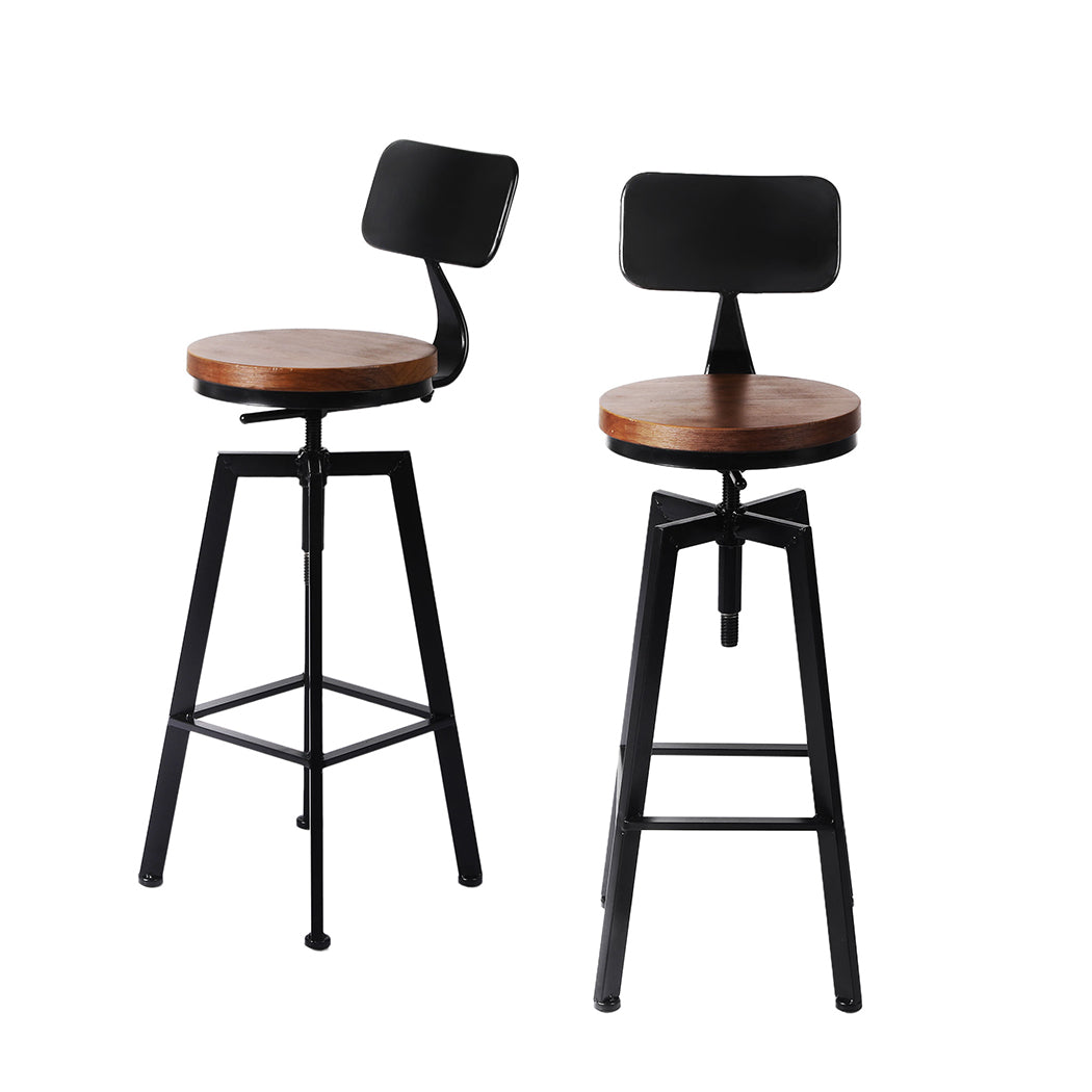 Levede 1x Industrial Bar Stools Kitchen-1954802948261416960
