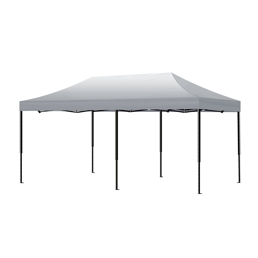Mountview Gazebo Tent 3x6 Outdoor Marquee Black-1910112337239609344