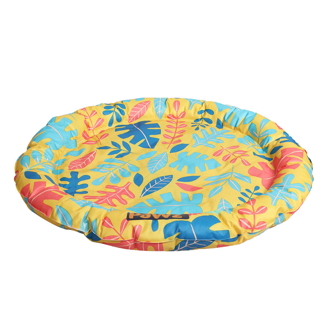 PaWz Pet Cool Gel Mat Cat Bed Dog Bolster L Large-1954802534581407744