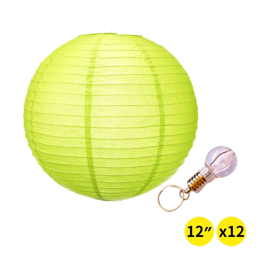 12" Paper Lanterns for Wedding Party-1910113018491047936