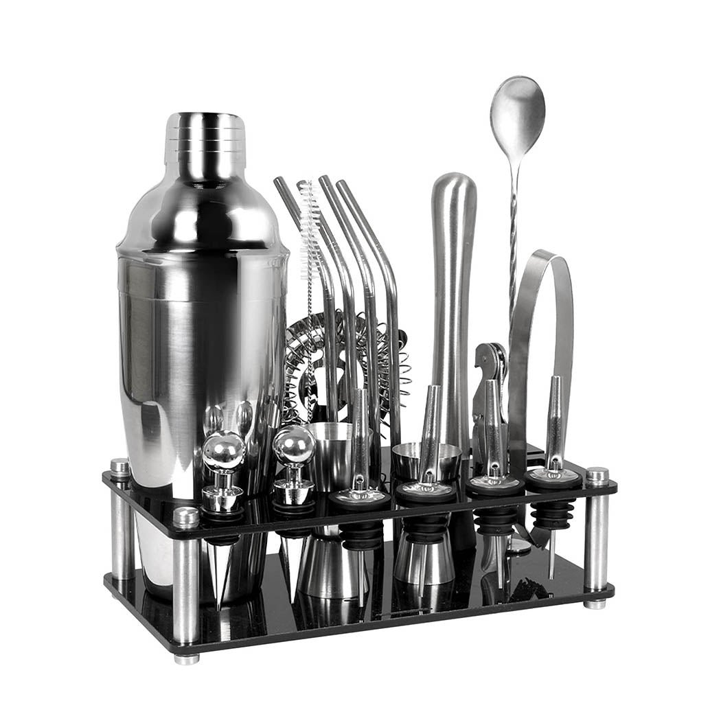 Cocktail Shaker Set Stainless Steel-1954802331371573248