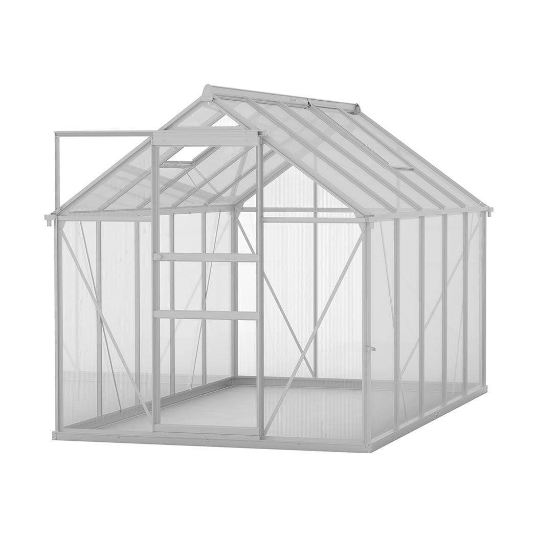 Lambu Greenhouse Aluminium Walk In Green-1910112313327882240