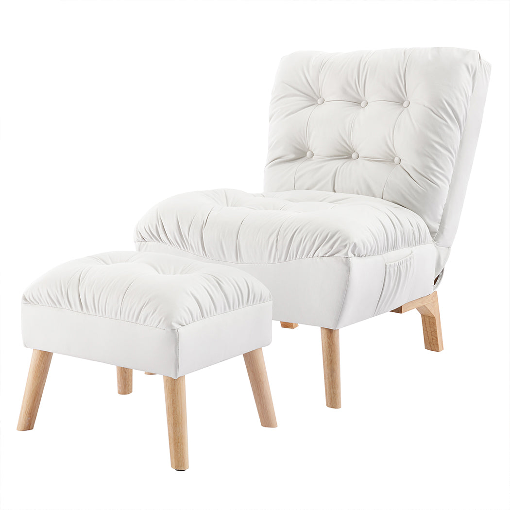 Levede Sofa Ottoman Set Accent Recliner-1910113170236772352