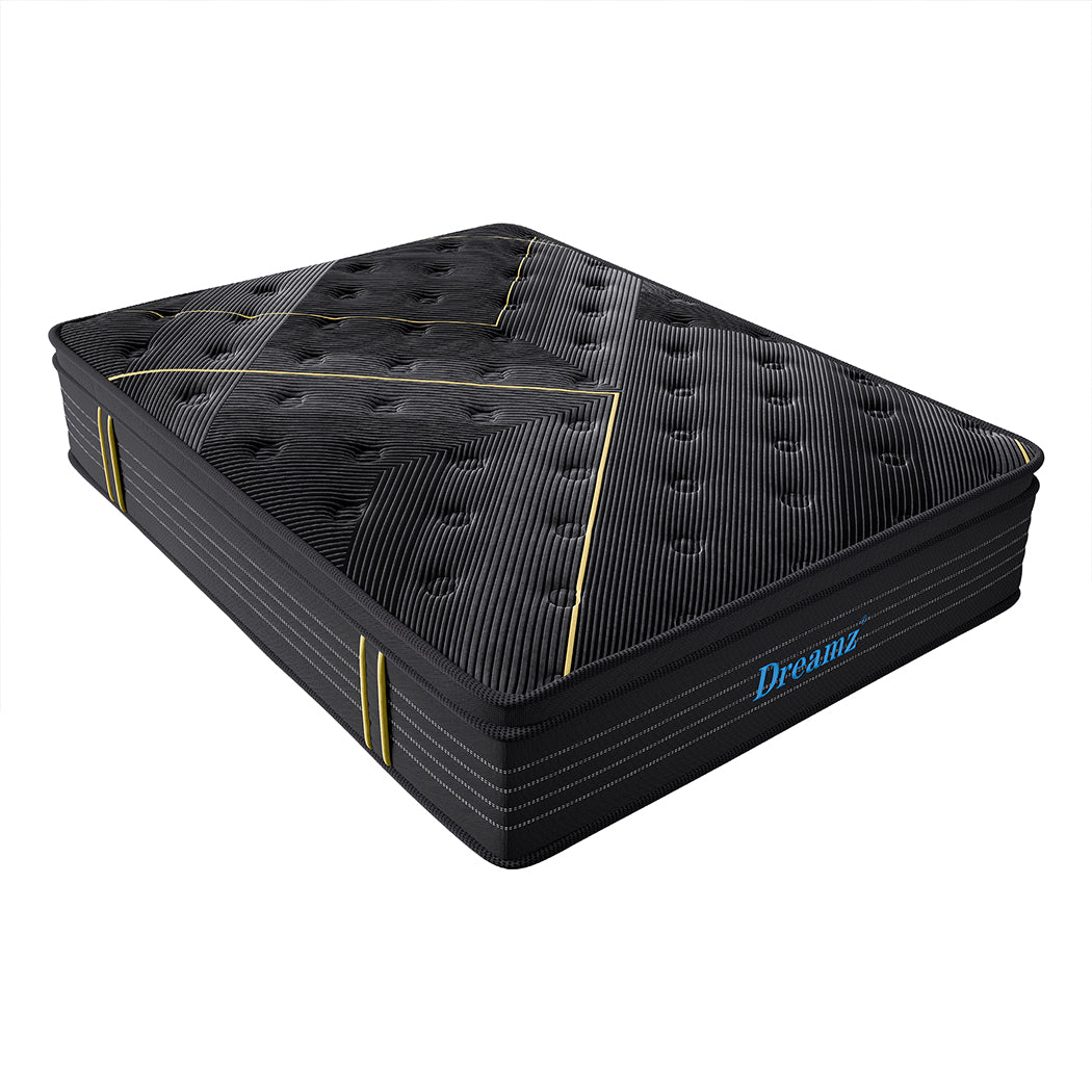 Dreamz Spring Mattress Bamboo Euro Top Single-1910112889654611968