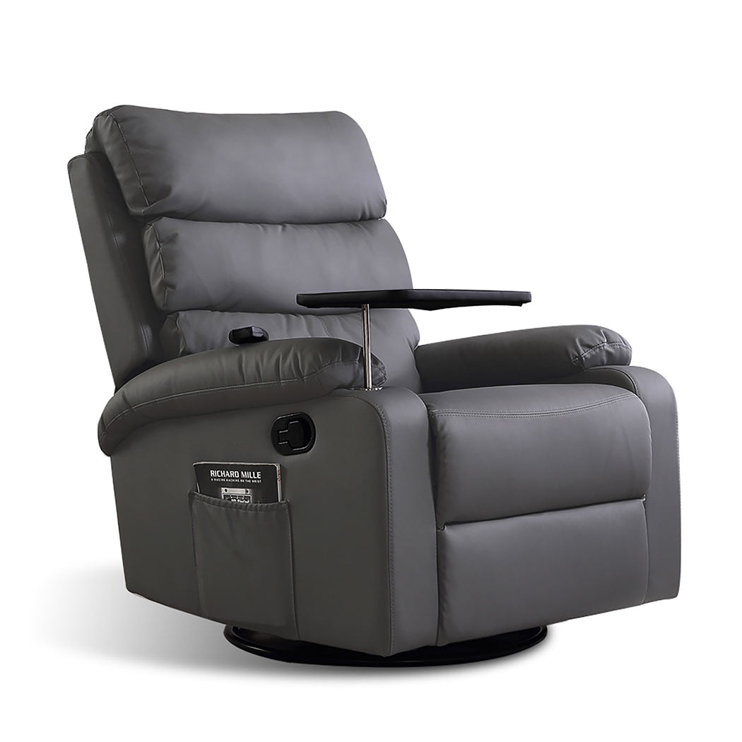 Levede Massage Chair Recliner Chairs Grey-1954802889536966656
