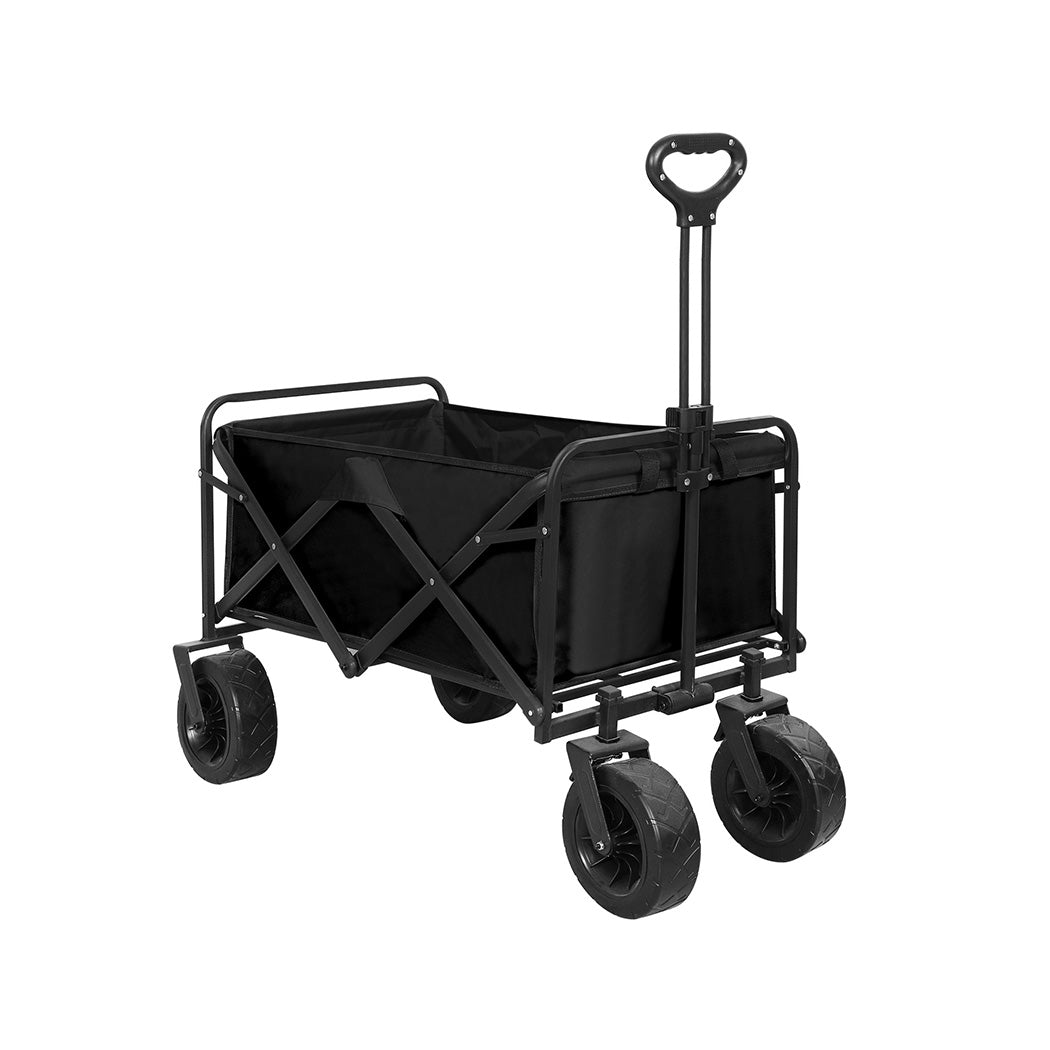 Lambu Garden Camping Trolley Outdoor Black-1954802672838250496