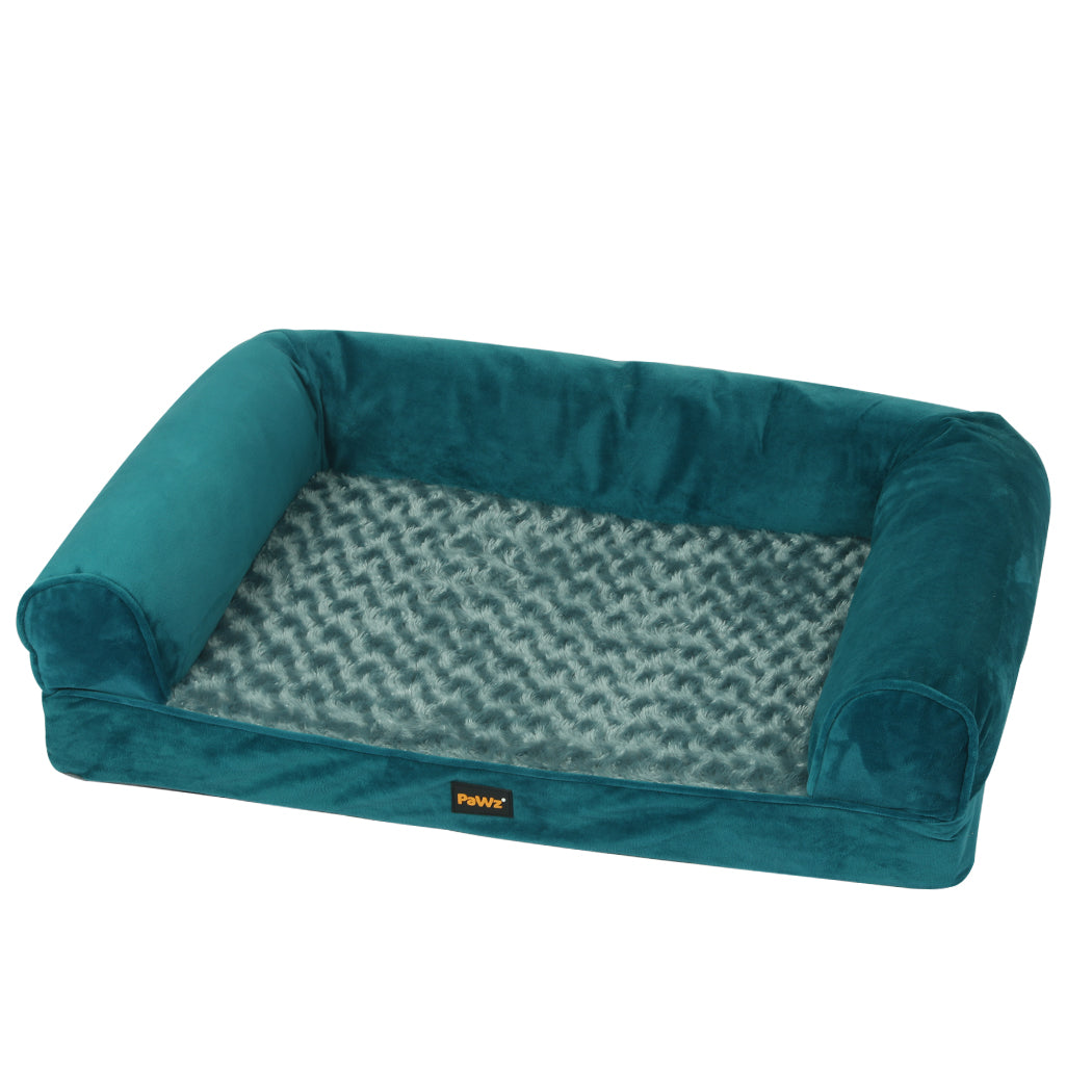 PaWz Pet Bed Sofa Dog Beds Bedding Soft M Blue Medium-1954802515316969472