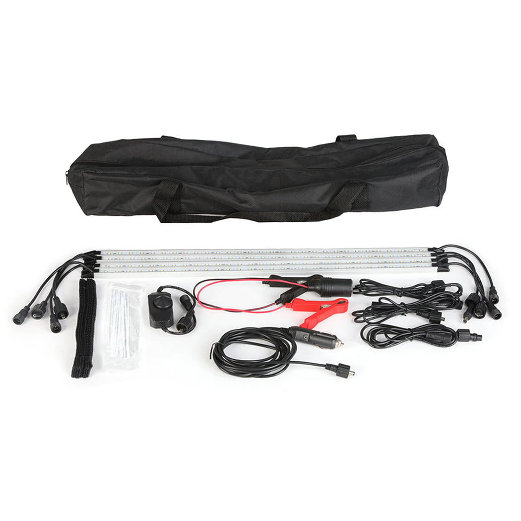 4x 50cm 12V LED Strip Light Bar Tent-1919892838506696704