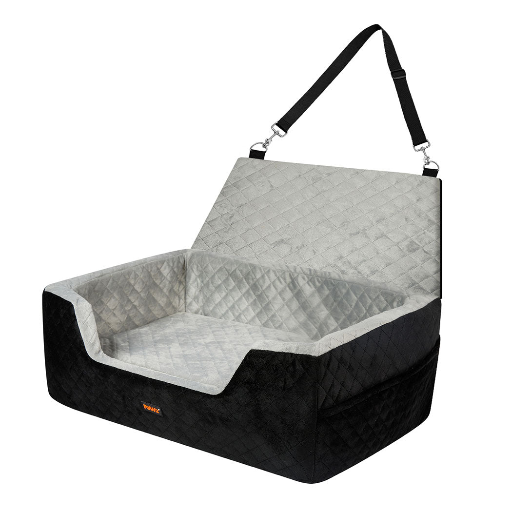 Pawz Dog Car Booster Seat Belt Pet Safe Protector Travel Bed-1954802465081790464