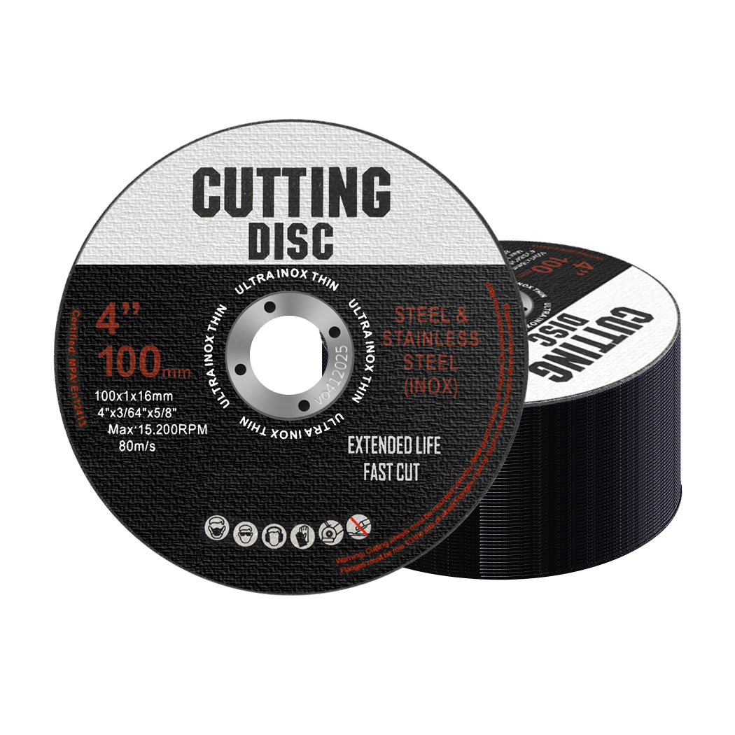 Traderight Cutting Discs 100mm 4" Thin-1954802750411902976