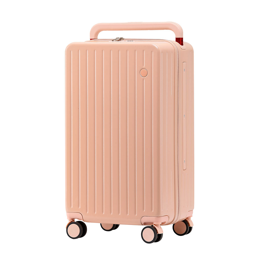 Slimbridge 20" Luggage Wide Handle TSA Lock Pink-1954802420341149696