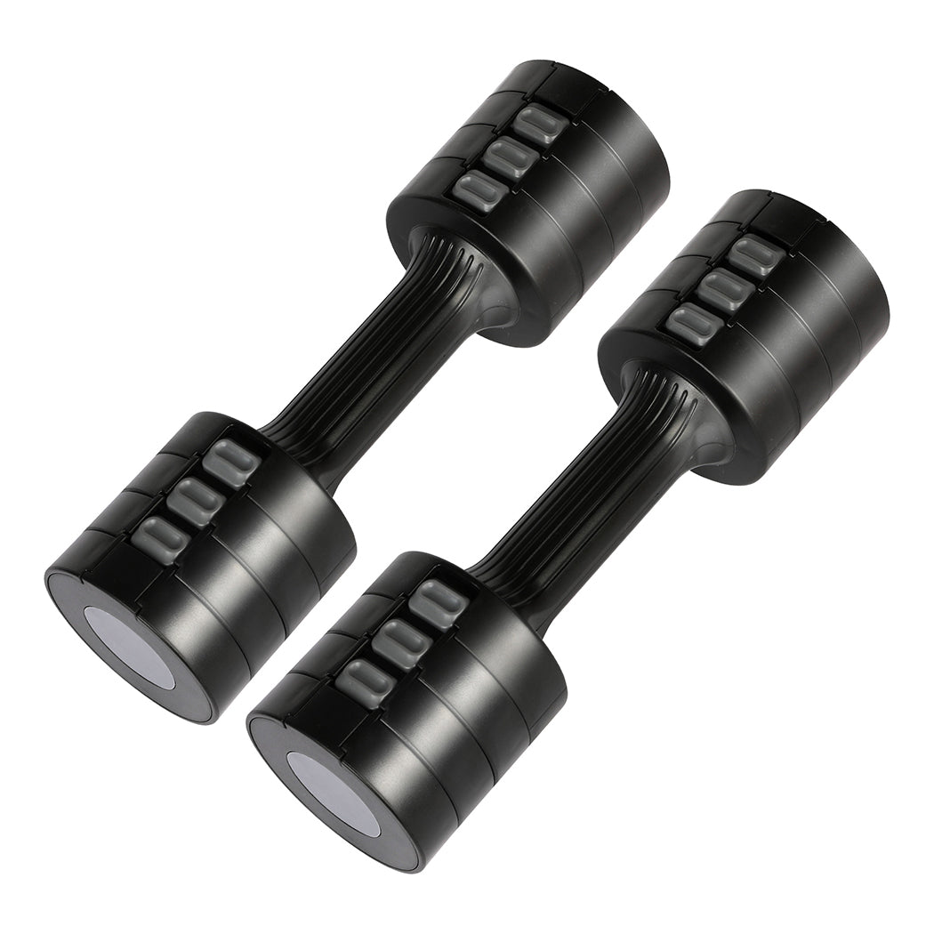Centra A Pair Of 1KG To 5KG Dumbbells Black-1954802366251405312