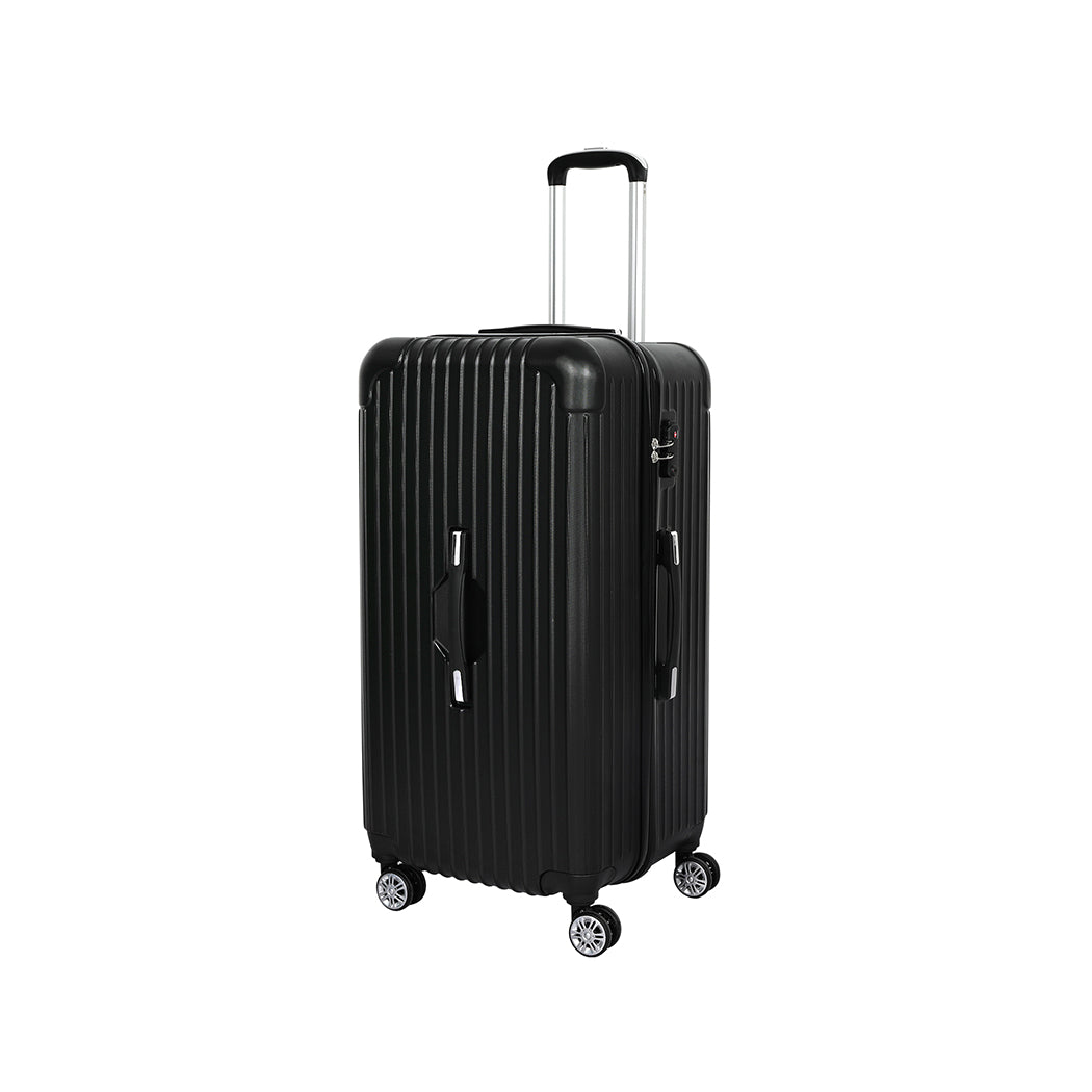 Slimbridge 28" Luggage Travel Suitcase Trolley Case Packing Waterproof TSA Black