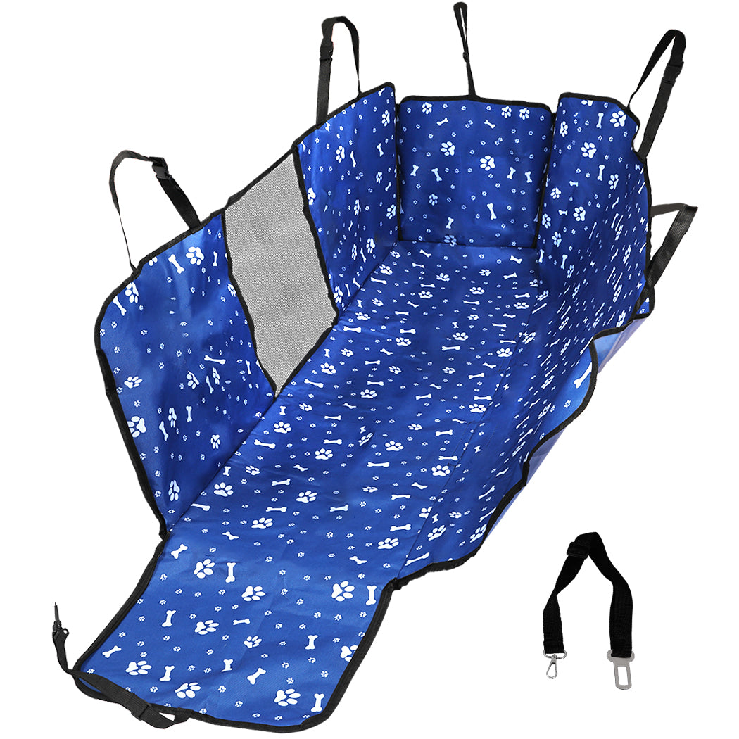 PaWz Pet Back Car Seat Cover Hammock Blue-1954802536816971776