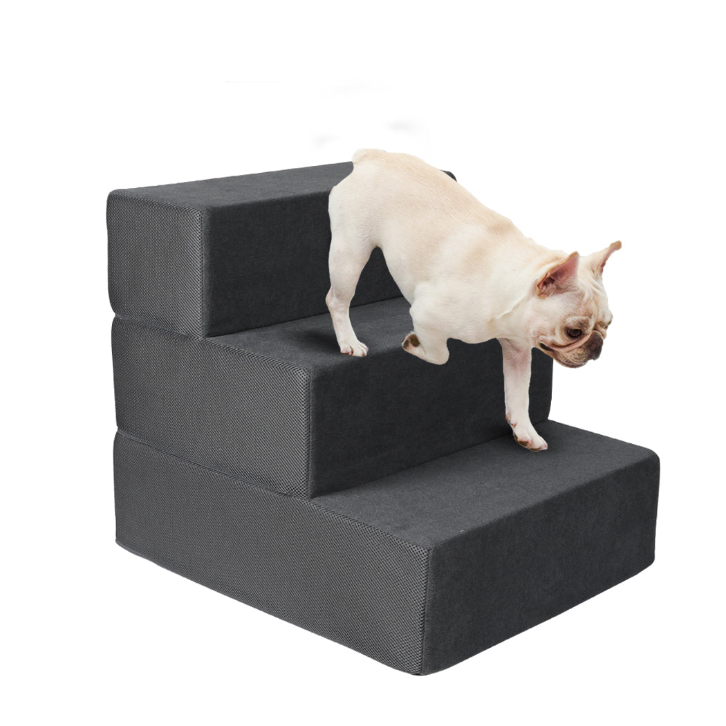 PaWz Multi-steps Dog Ramps For High Double 9KG-1954802526217965568