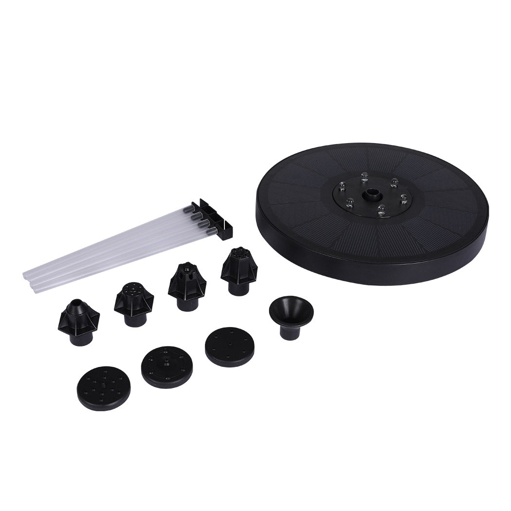 Solar Powered Water Fountain Power Floating-1910112298094170112