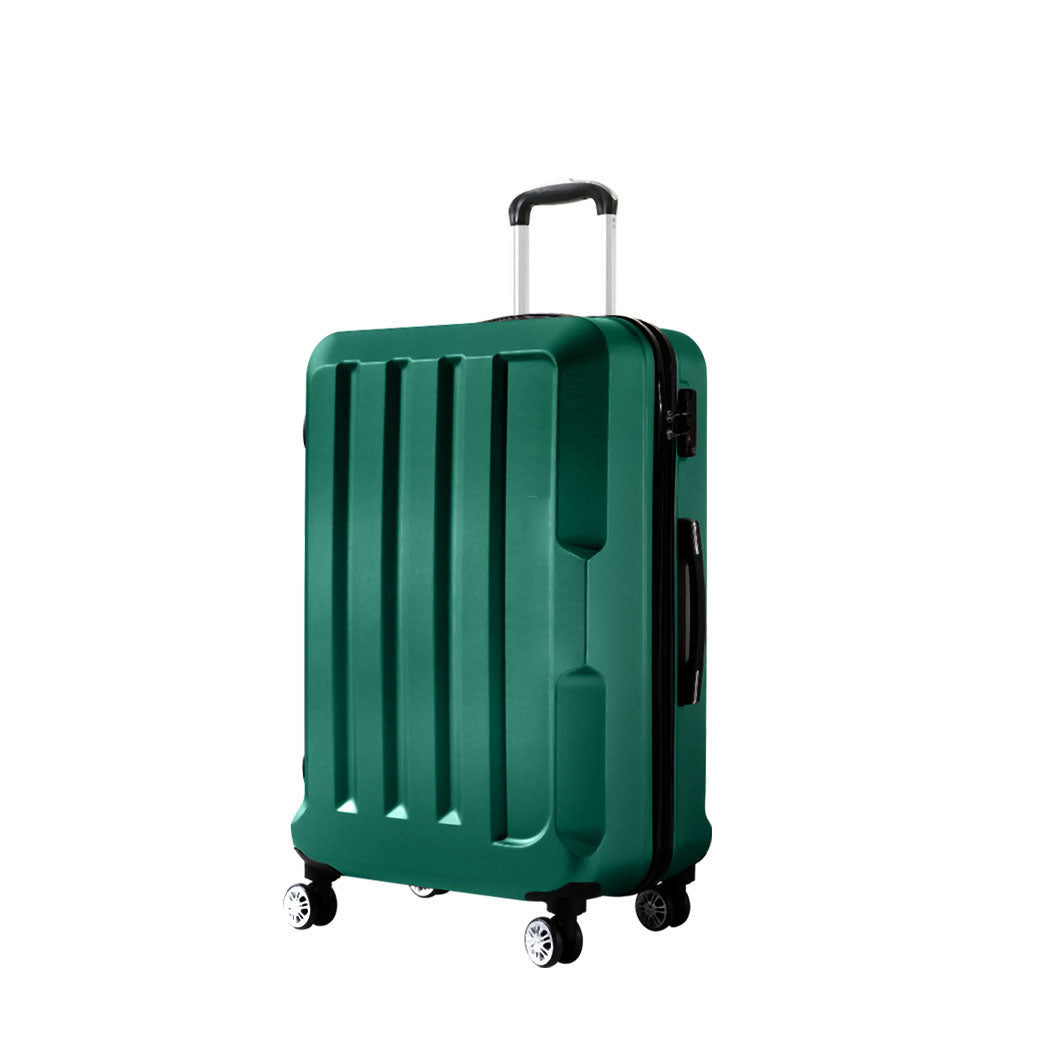 Slimbridge 28" Travel Luggage Check Green 28 inch-1954802803499208704