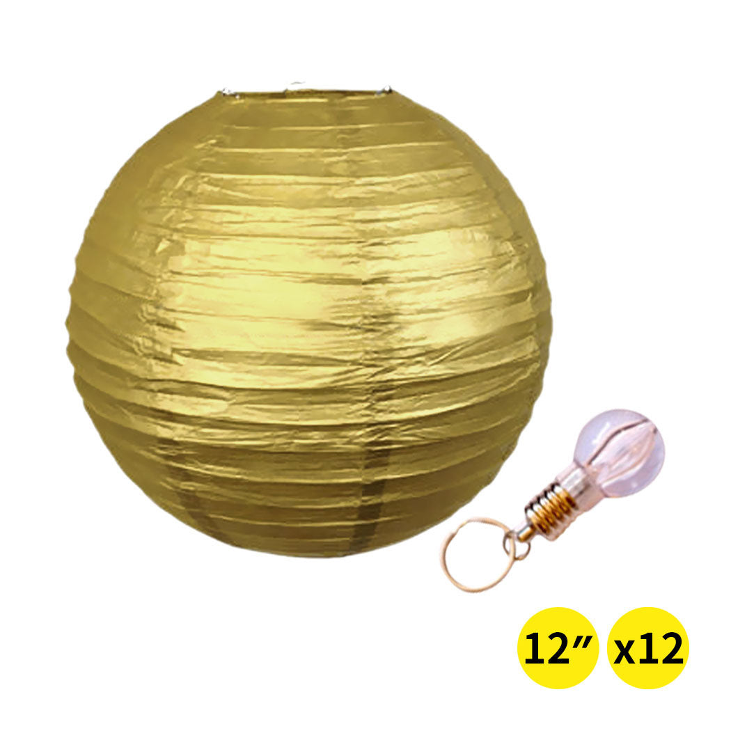 12" Paper Lanterns for Wedding Party-1910113019296354304