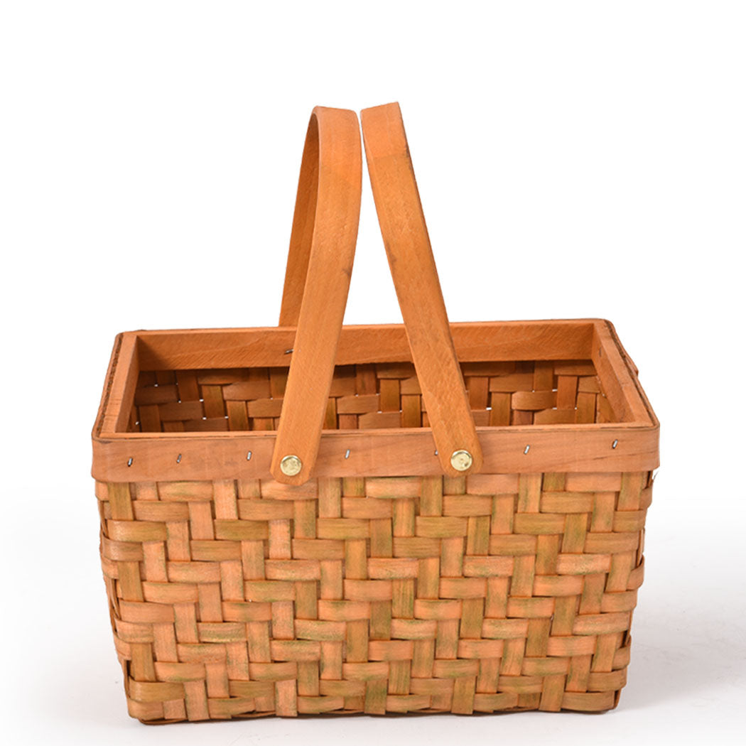 Picnic Basket Baskets Outdoor Deluxe-1954802337067438080