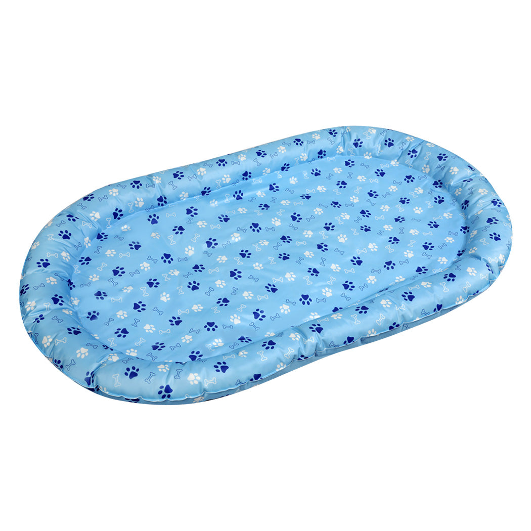 Pawz Pet Cooling Mat L Blue-1954802429925134336