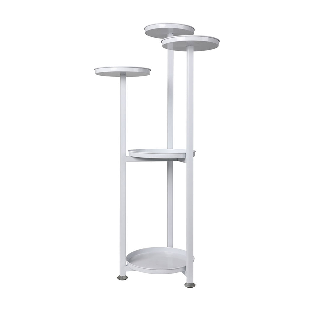 Levede Plant Stand Outdoor Indoor Flower White Medium-1954802663715639296