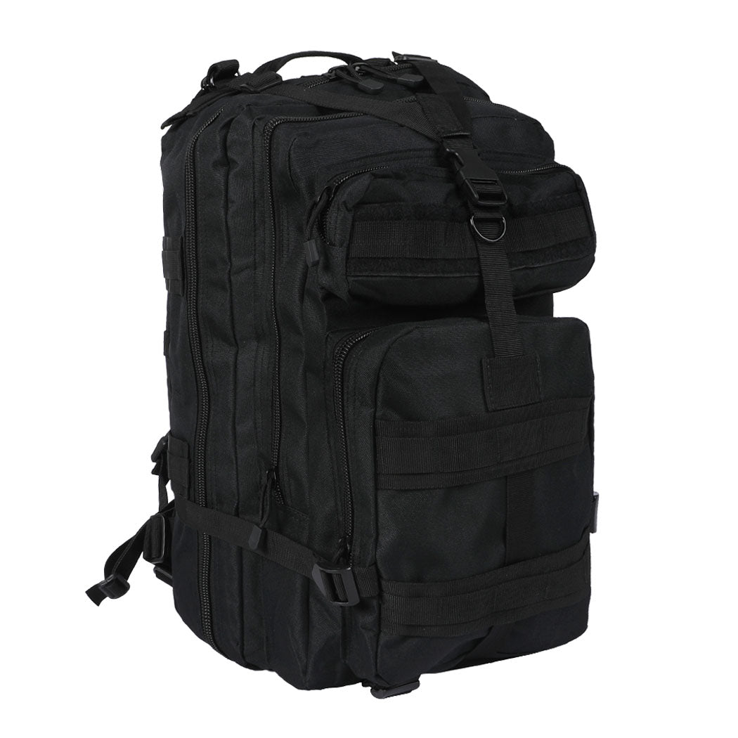 Slimbridge 40L Military Tactical Backpack Black-1954802650541330432