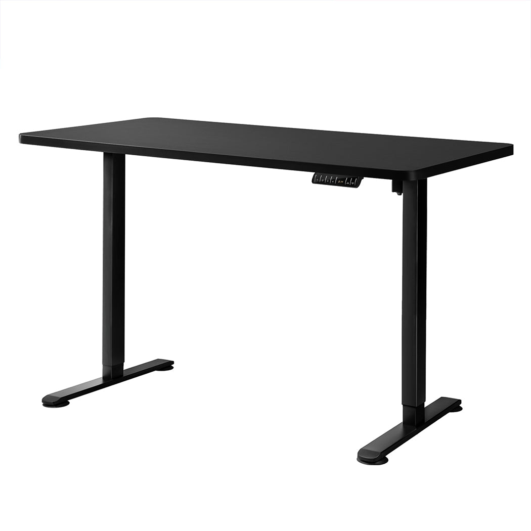 Levede Motorised Standing Desk Adjustable 140cm Black 1000x 1MM-1954803020764155904