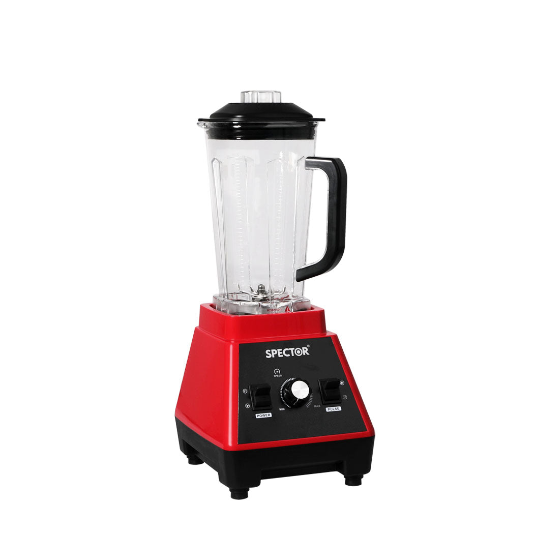 Spector 2L Commercial Blender Mixer Red-1910113176792469504