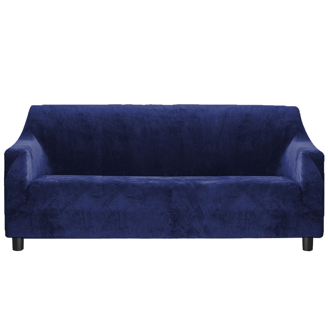 Marlow Sofa Covers 4 Seater High Stretch Navy-1954802701313380352