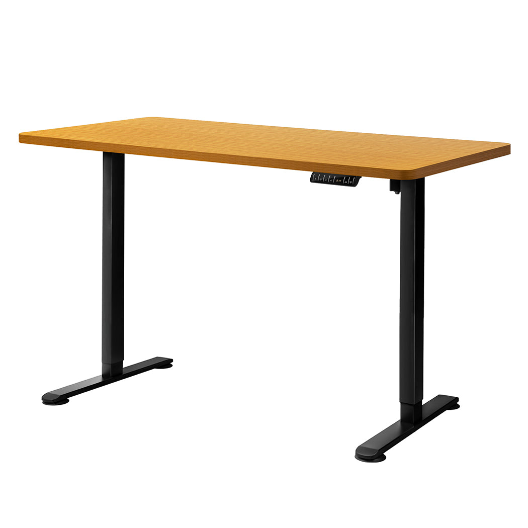 Levede Motorised Standing Desk Height 120cm Natural 800x 1.5MM-1954803017622622208