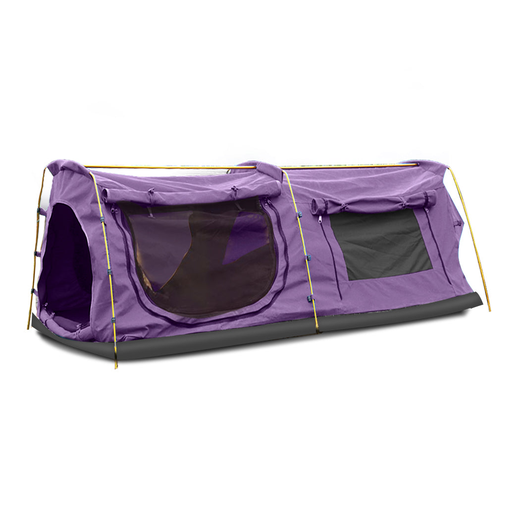 Mountview King Single Swag Camping Swags Purple-1919892856126967808