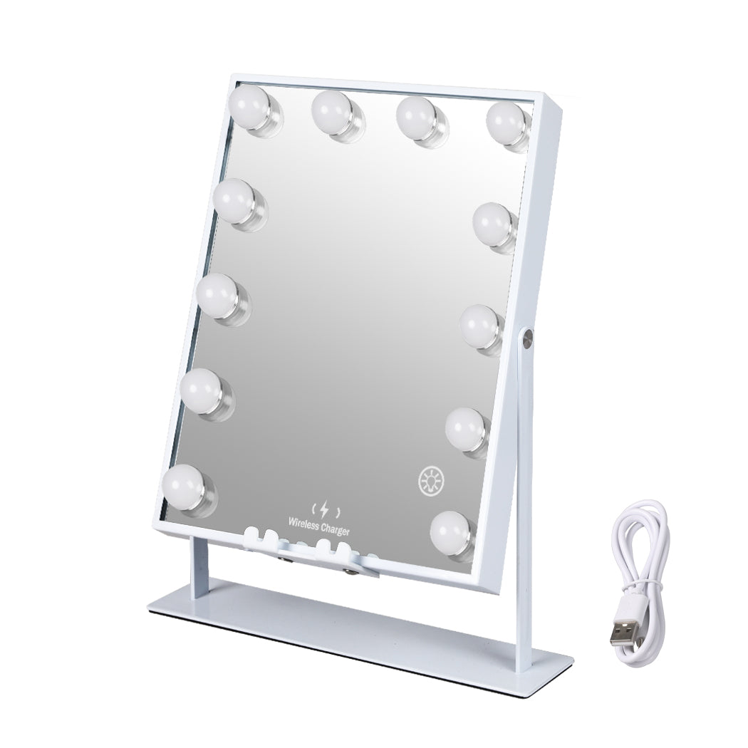 Makeup Mirror Led Lighted Bluetooth Medium-1919892939102883840