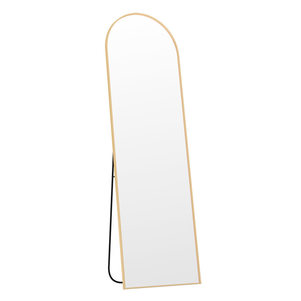 Yezi 165X60CM Full Length Mirror Wall Mounted Mirror Gold-1973193573386031104
