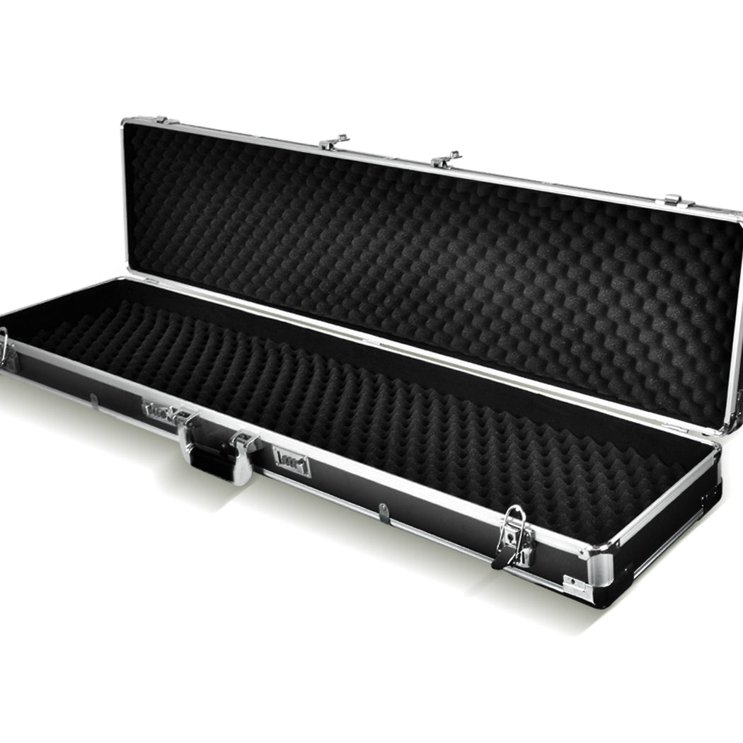 Gun Case Portable Hard Aluminium Double-1954802605322539008