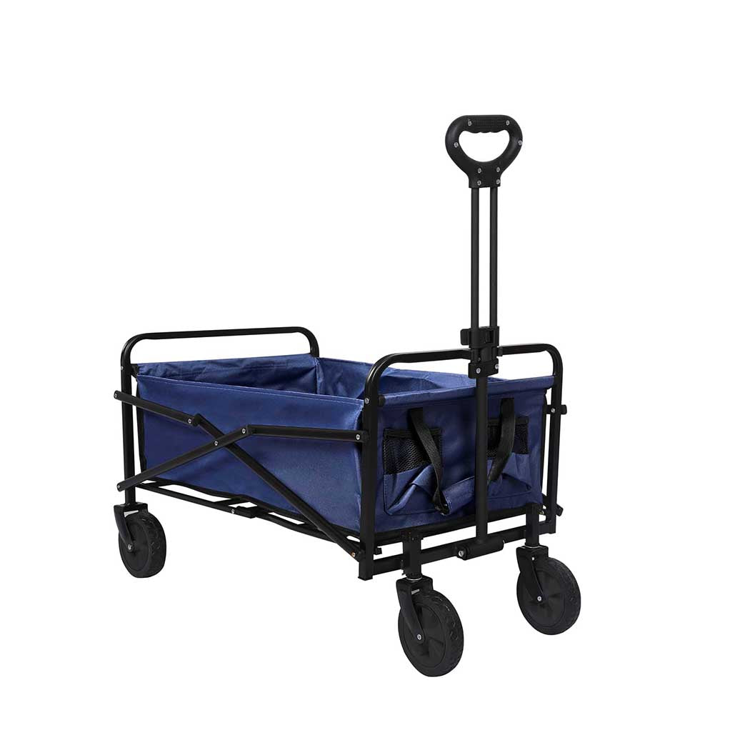 Lambu Garden Trolley Cart Foldable Picnic Blue-1910112310626750464