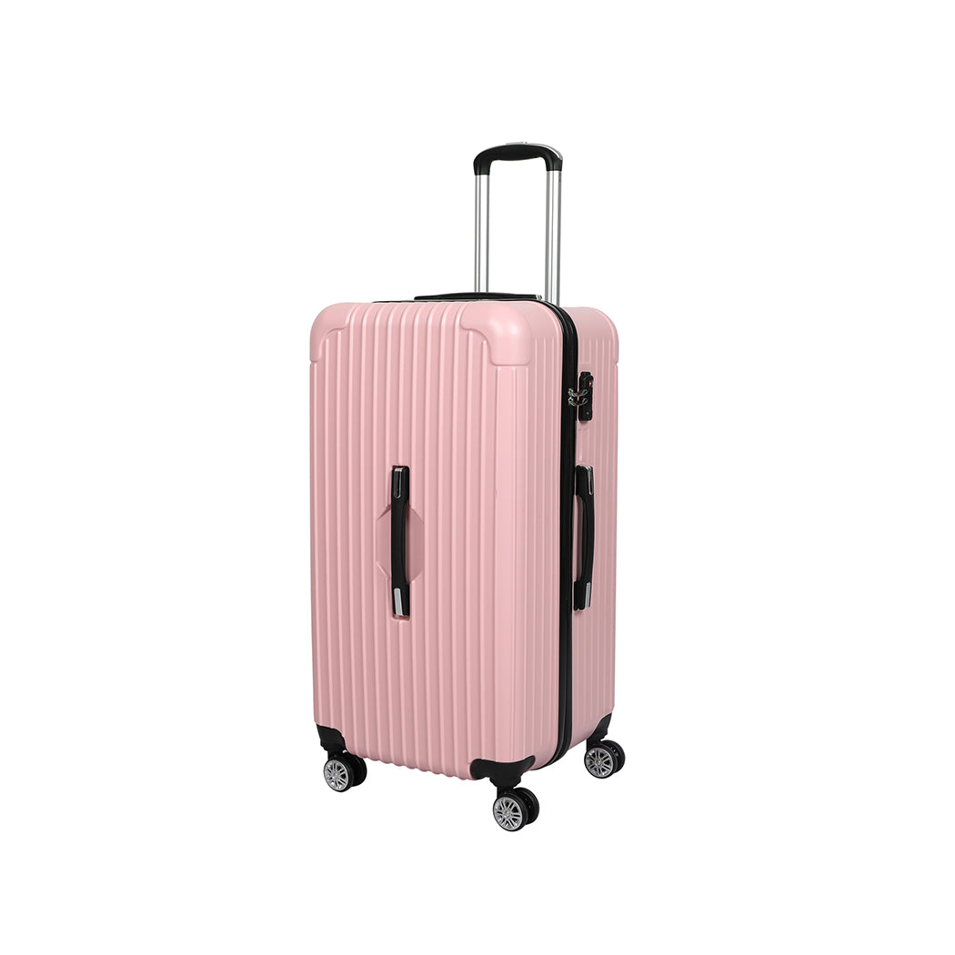 Slimbridge 28&quot; Luggage Travel Suitcase Trolley Case Packing Waterproof TSA Pink