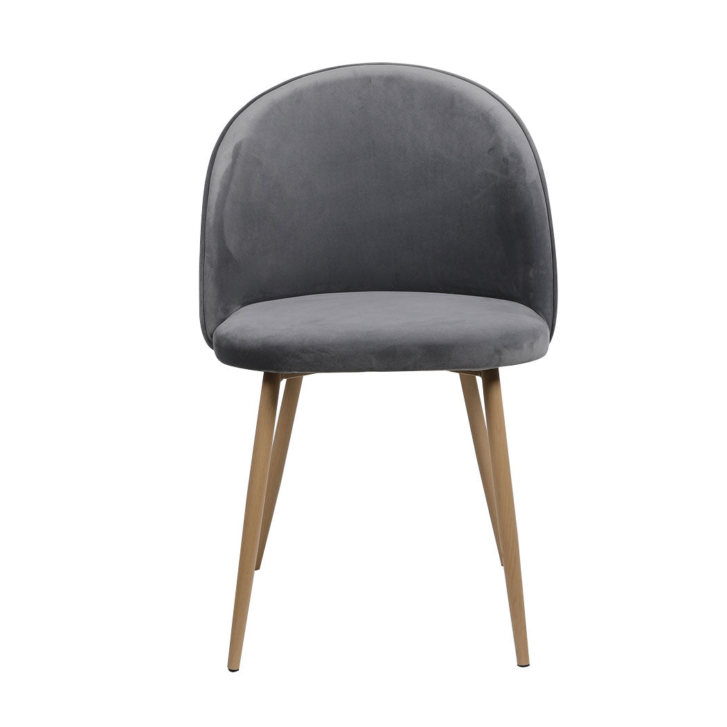 Levede 4x Dining Chairs Seat French Grey-1973193554520051713