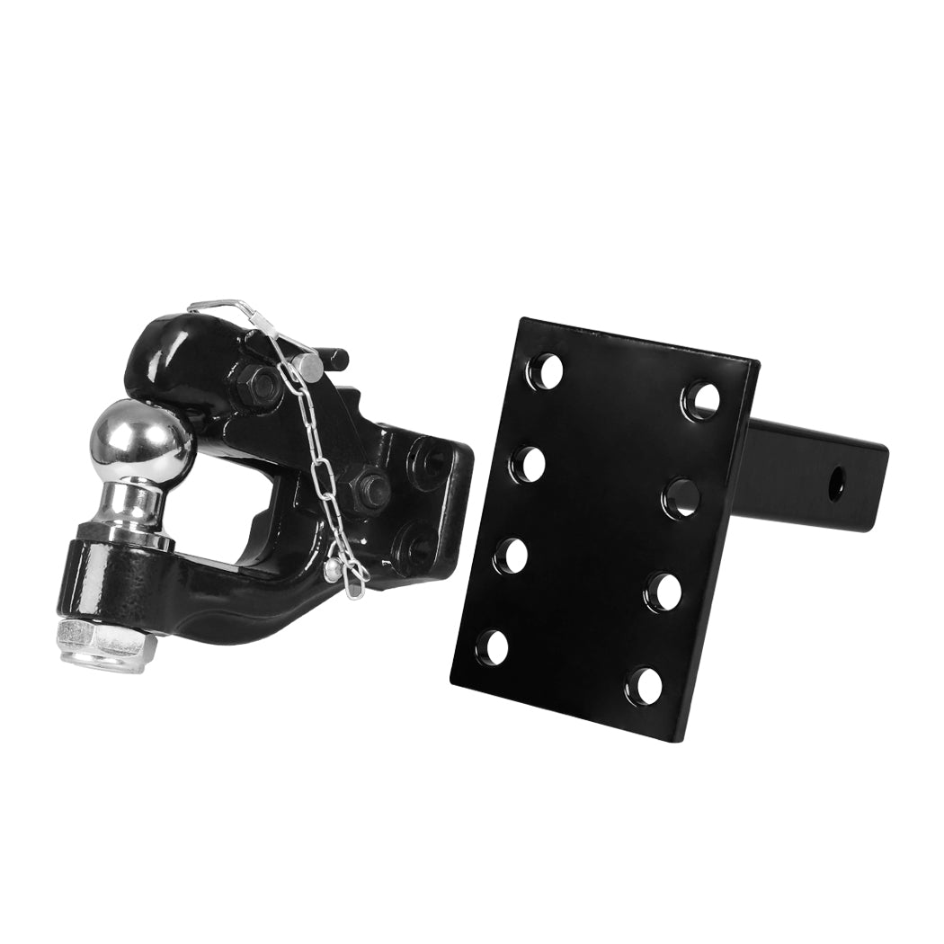 Manan Pintle Hook Hitch Tow Ball Mount-1919892926452862977