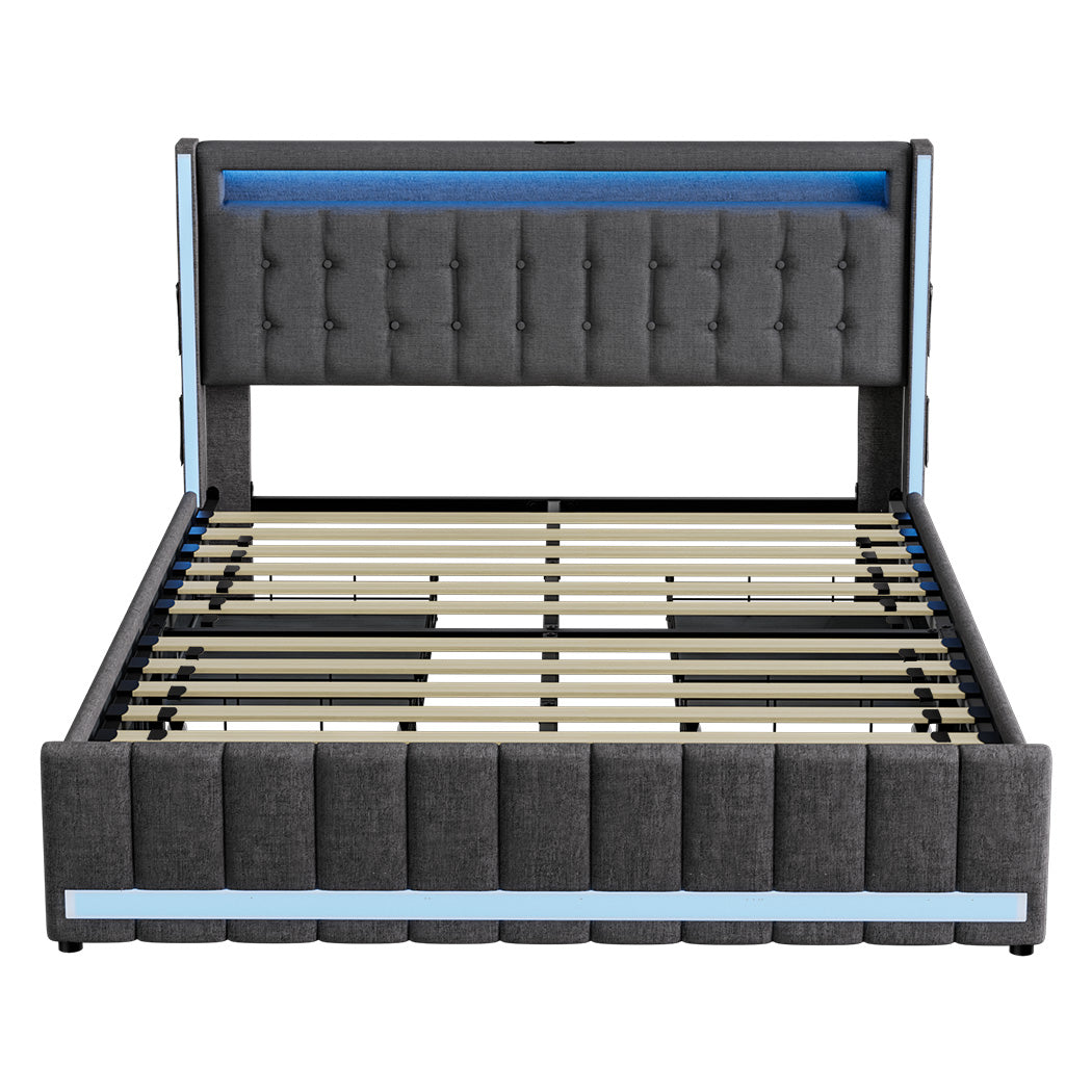 Levede Queen Bed Frame-1954802406902599681