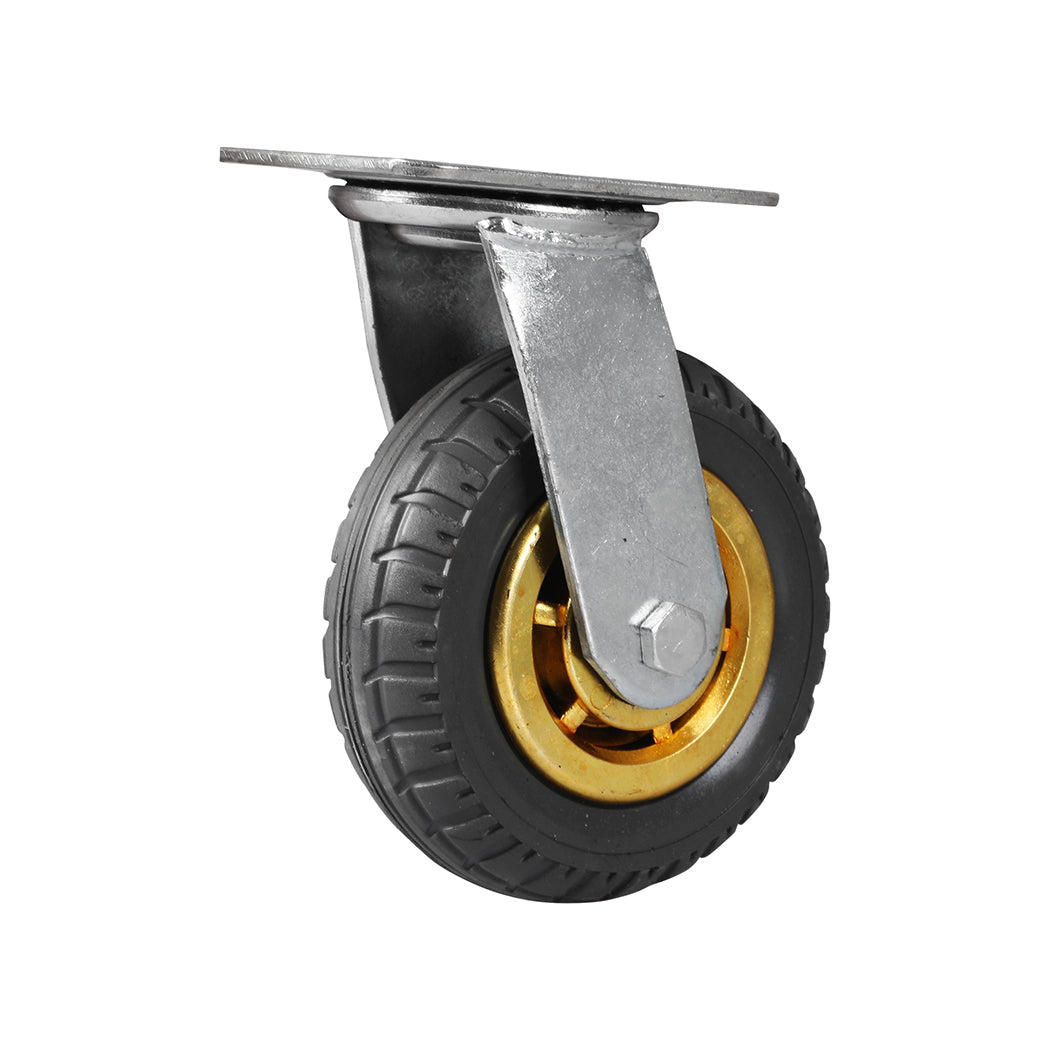 Traderight Castor Wheels 4X 6" 150mm-1919892891644334081