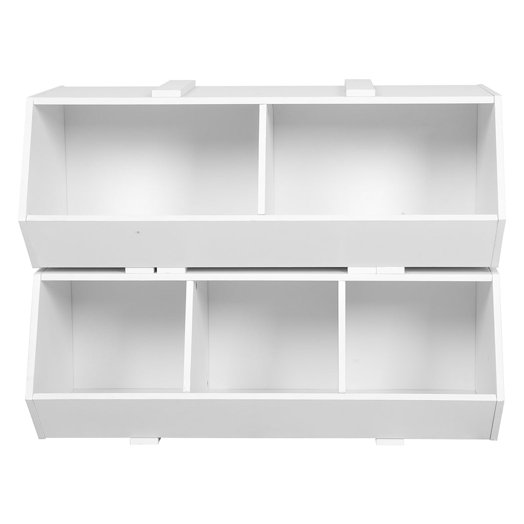 Levede Kids Toy Box Shelf Storage Cabinet-1919892839899205633
