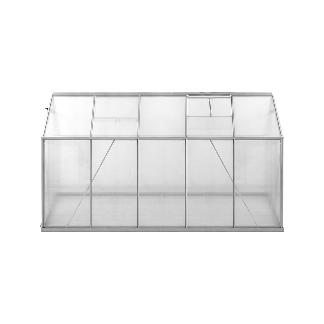 Lambu Greenhouse Aluminium Walk In Green-1910112313327882241