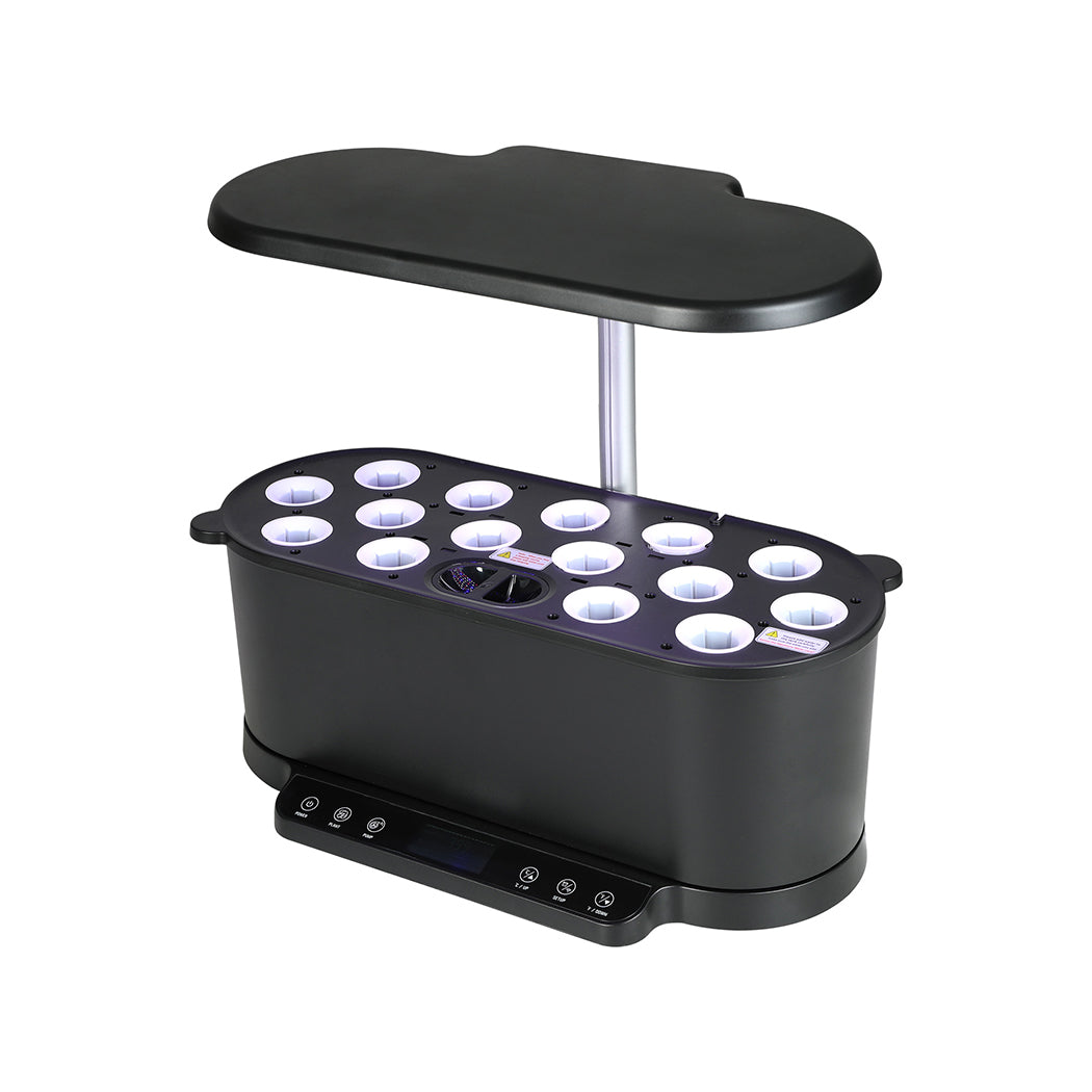 Hydroponics Growing System Indoor Seed Germination Garden Starter Kit 15 Pots-1954802344562659329