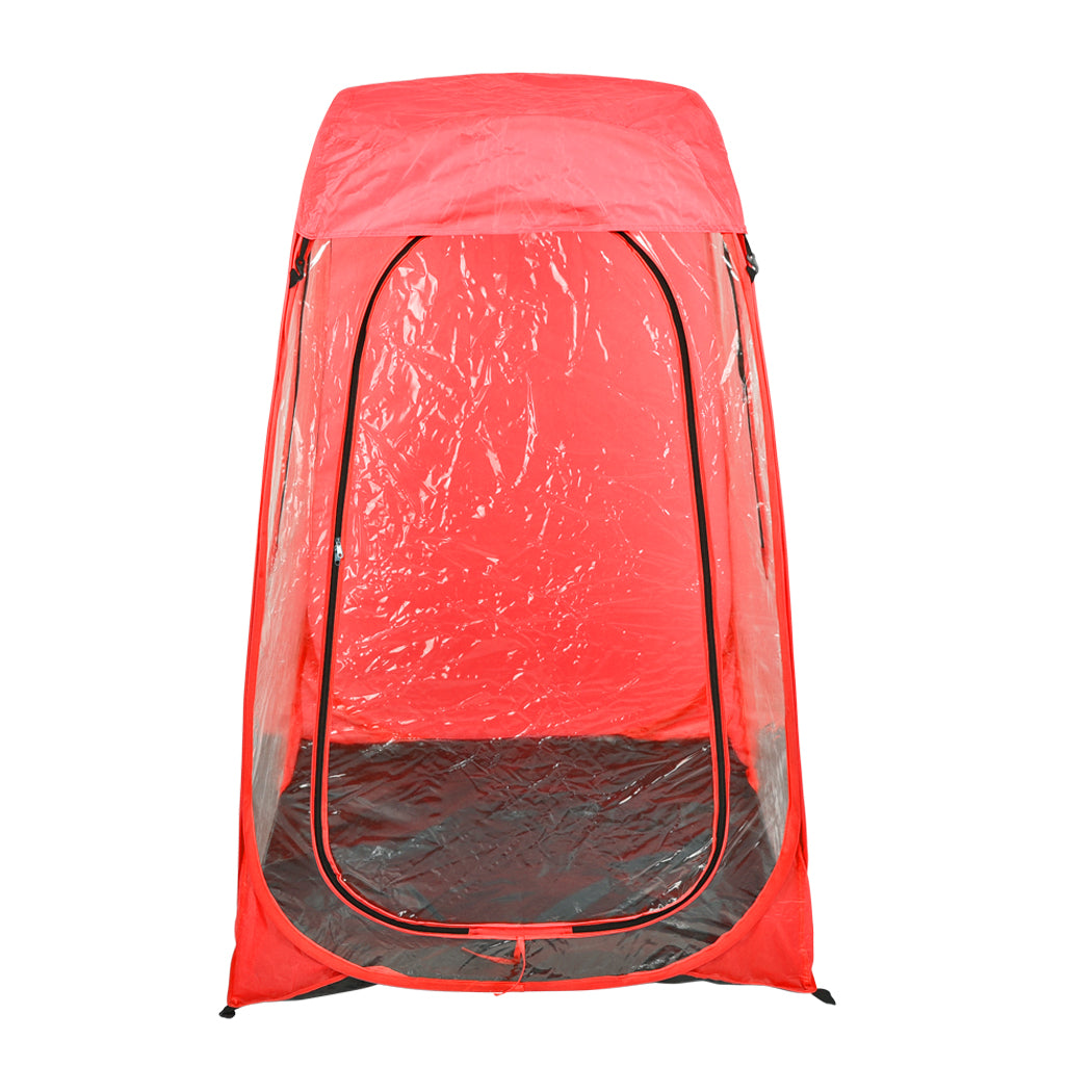 2x Mountview Pop Up Tent Camping Weather Red-1954802643381653505