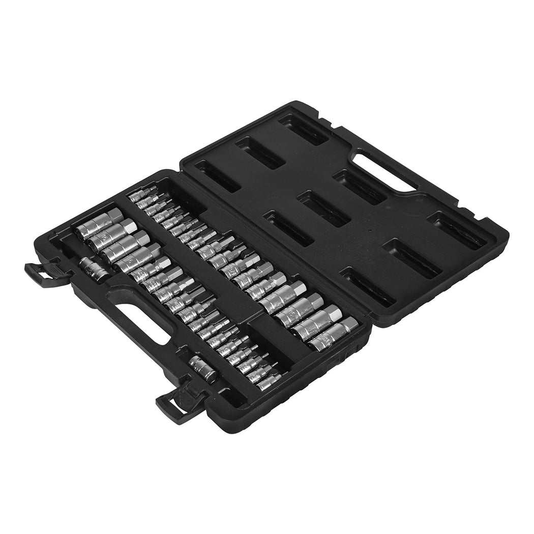 Traderight Hex Bit Socket Set SAE Metric-1919892895540842497