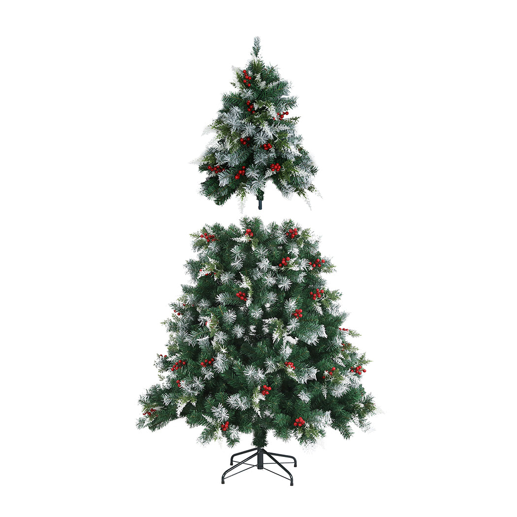 SANTACO Christmas Tree Snow Flocked 2.1M-1954802398560129025